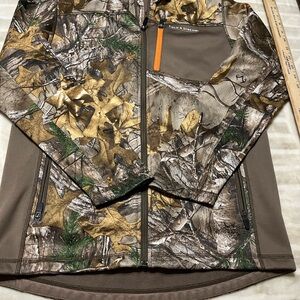 Field & Stream Camouflage Jacket with Orange Detail Kids XL
